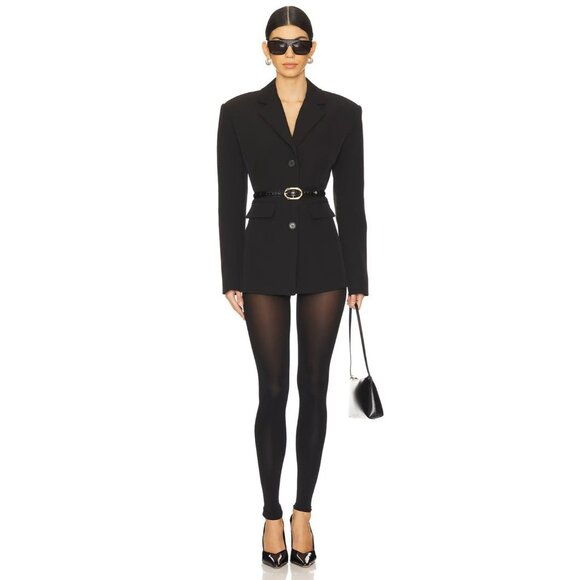 Wolford Velvet 66 Leggings in Black XSmall New Womens Tights Nylons Pantyhose - Picture 4 of 12